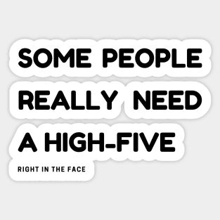 HIGH-FIVE Sticker